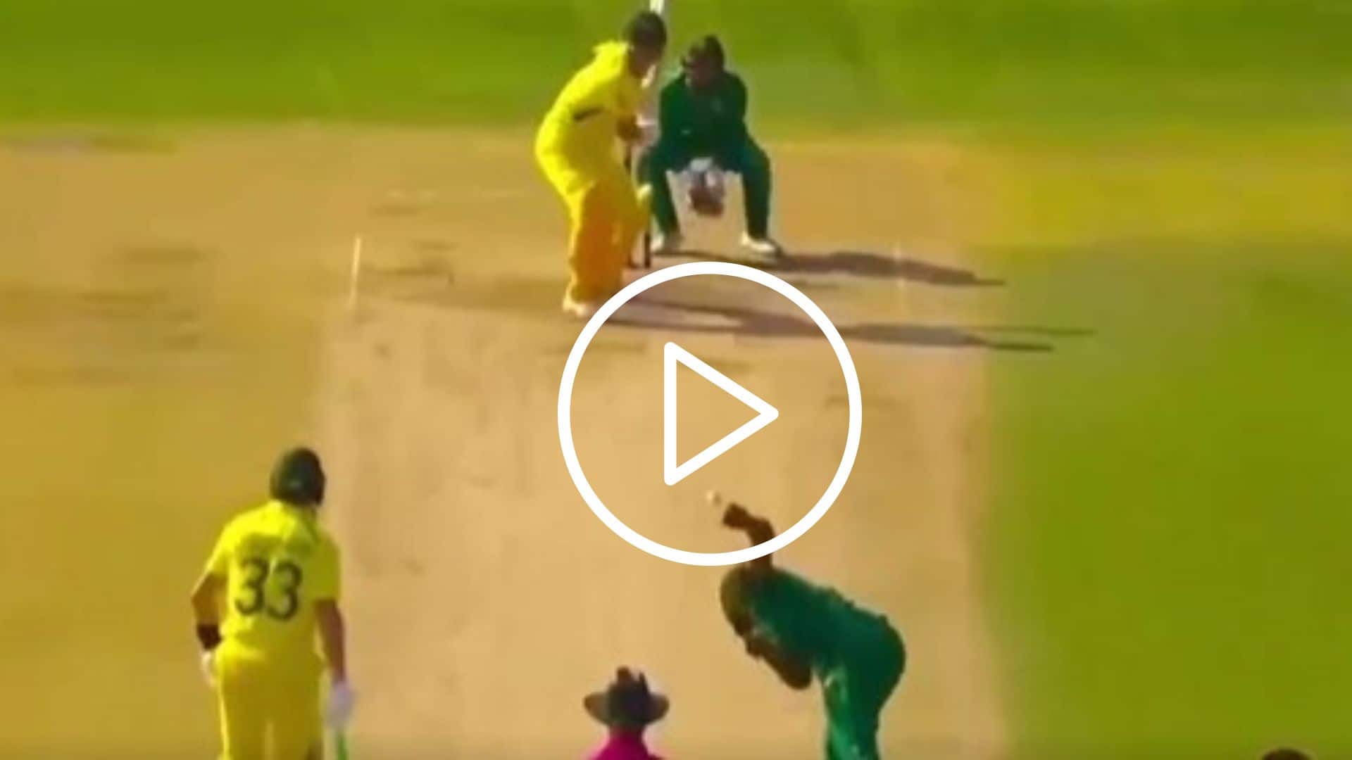 [Watch] David Warner's Off Stump Knocked Over After His Stunning Century
